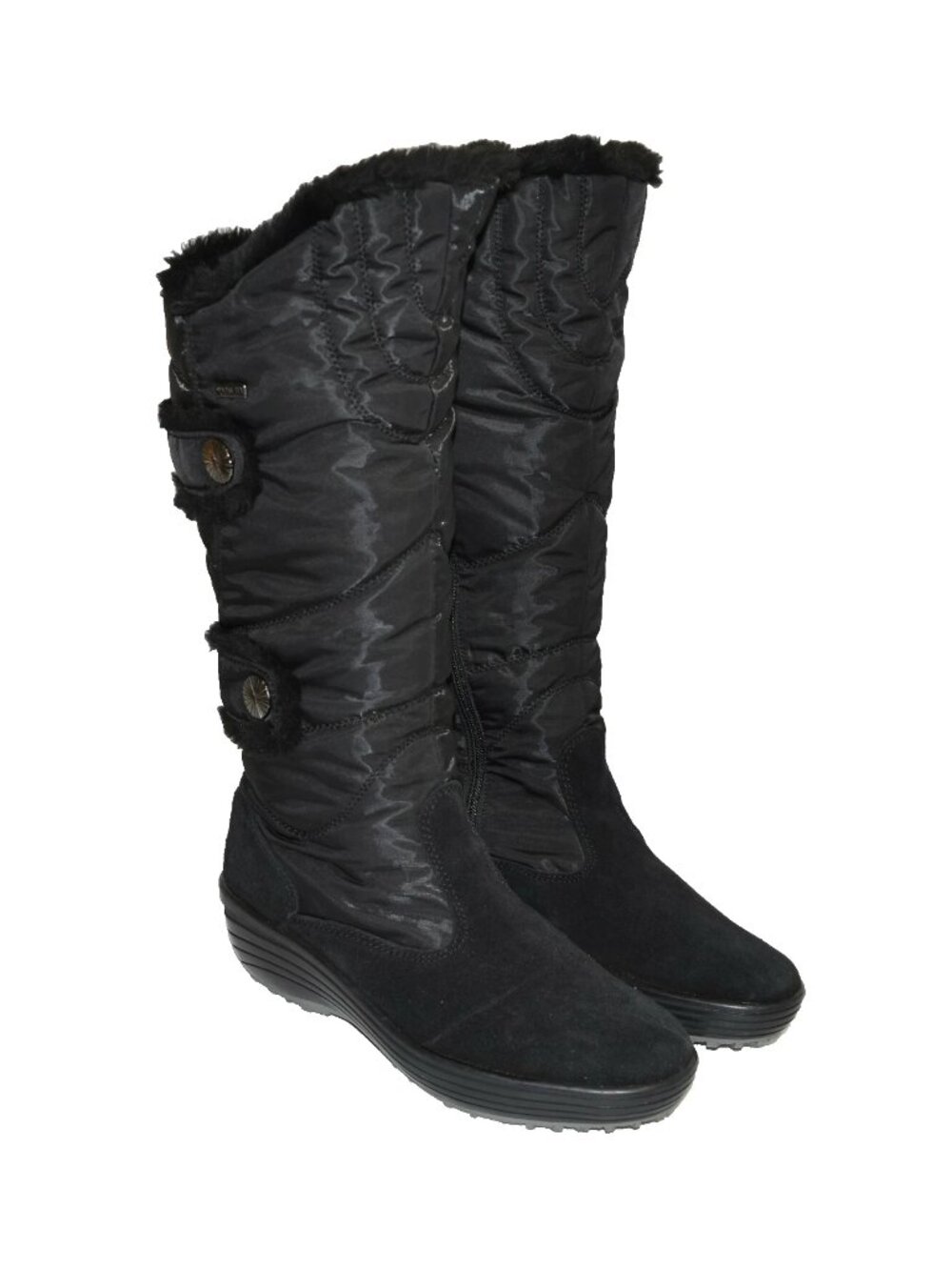 New! Pajar Carmin Waterproof Faux Fur Boot Black Size 42 EUR 11 US DD17